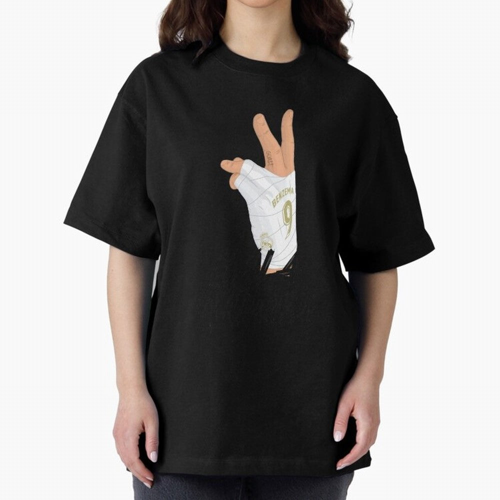 Hala Madrid No 9, Los BLancos Oversized T-Shirt Bring Trophy Dreams to the FIFA World Cup 2026 Group Stage Journey through Mbappe Highlights, Spain Pride, Stadium Chants, National Pride, Trophy Dreams and Unforgettable Football Memories; Made for