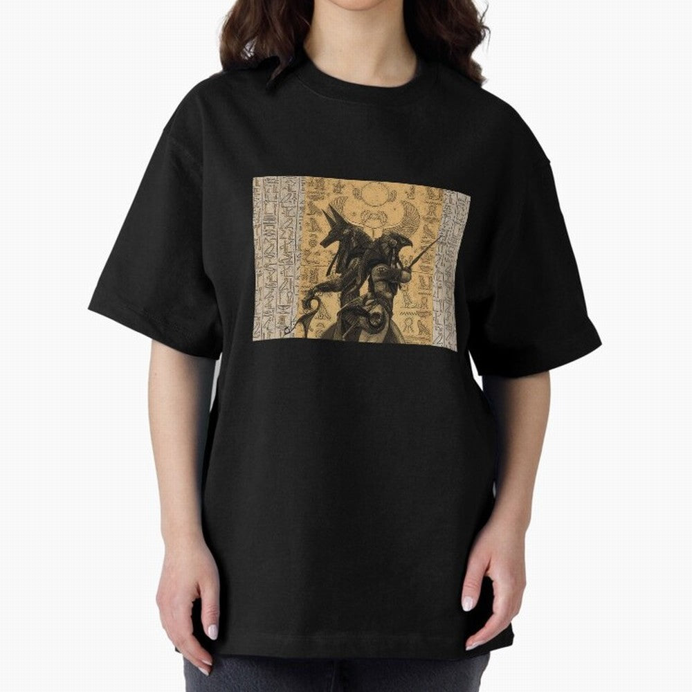 ANUBIS HORUS Oversized T-Shirt Show Fan Pride Across the FIFA World Cup 2026 Journey through Messi Highlights, England, France and Netherlands Pride, Football History, Final Match Energy, Crowd Noise and Once in a Lifetime Moments; Great for