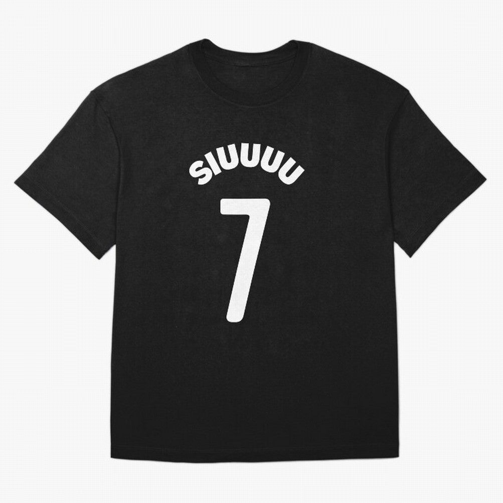 SIUUU Oversized T-Shirt Bring a Vintage Feel to the FIFA World Cup 2026 USA Canada Mexico Journey through Messi, CR7 and Mbappe Highlights, Germany Pride, Goal Celebration Energy, Supporter Heritage, Football Icons and Worldwide Tournament Joy;