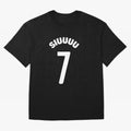 SIUUU Oversized T-Shirt Bring a Vintage Feel to the FIFA World Cup 2026 USA Canada Mexico Journey through Messi, CR7 and Mbappe Highlights, Germany Pride, Goal Celebration Energy, Supporter Heritage, Football Icons and Worldwide Tournament Joy;