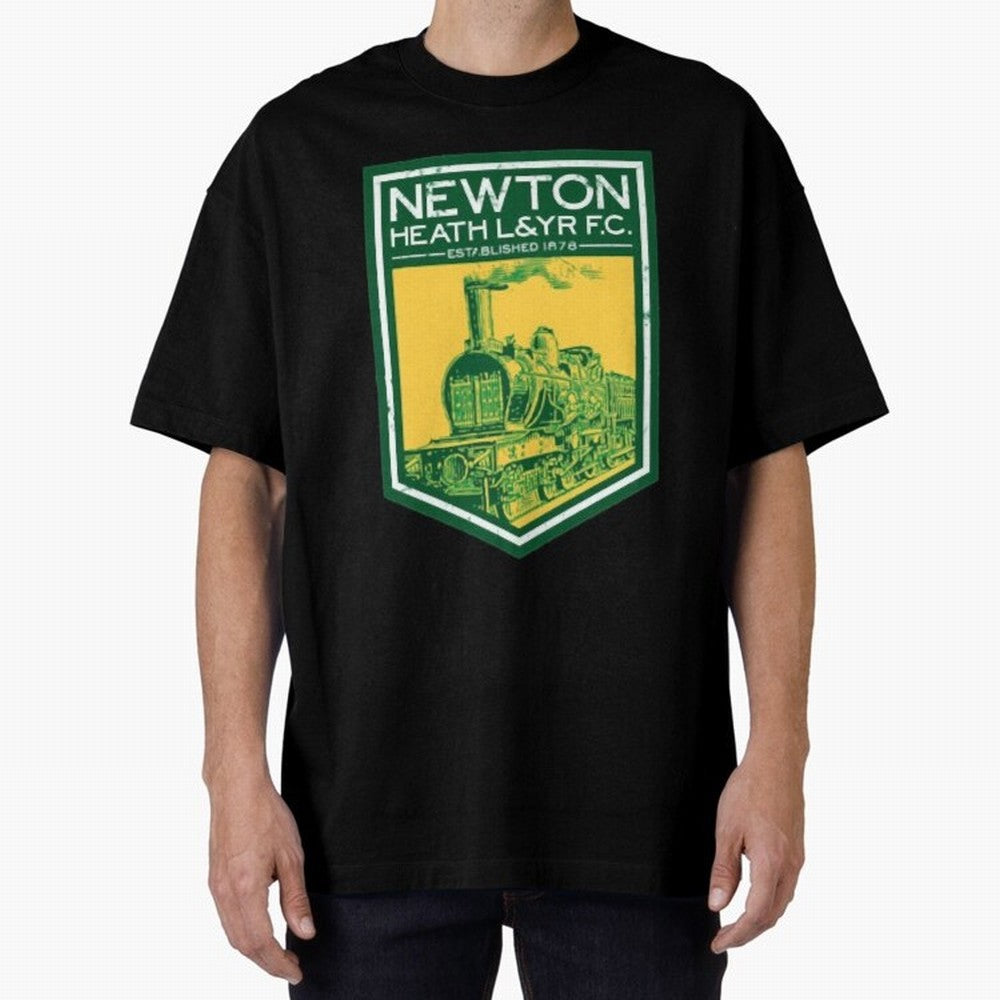 Manchester United Newton Heath 1878 Oversized T-Shirt Show Championship Spirit for Global Football Passion for FIFA World Cup 2026 Group Stage, Made for CR7 and Messi, England, France and Netherlands, Global Supporter Spirit, Legendary Goals,