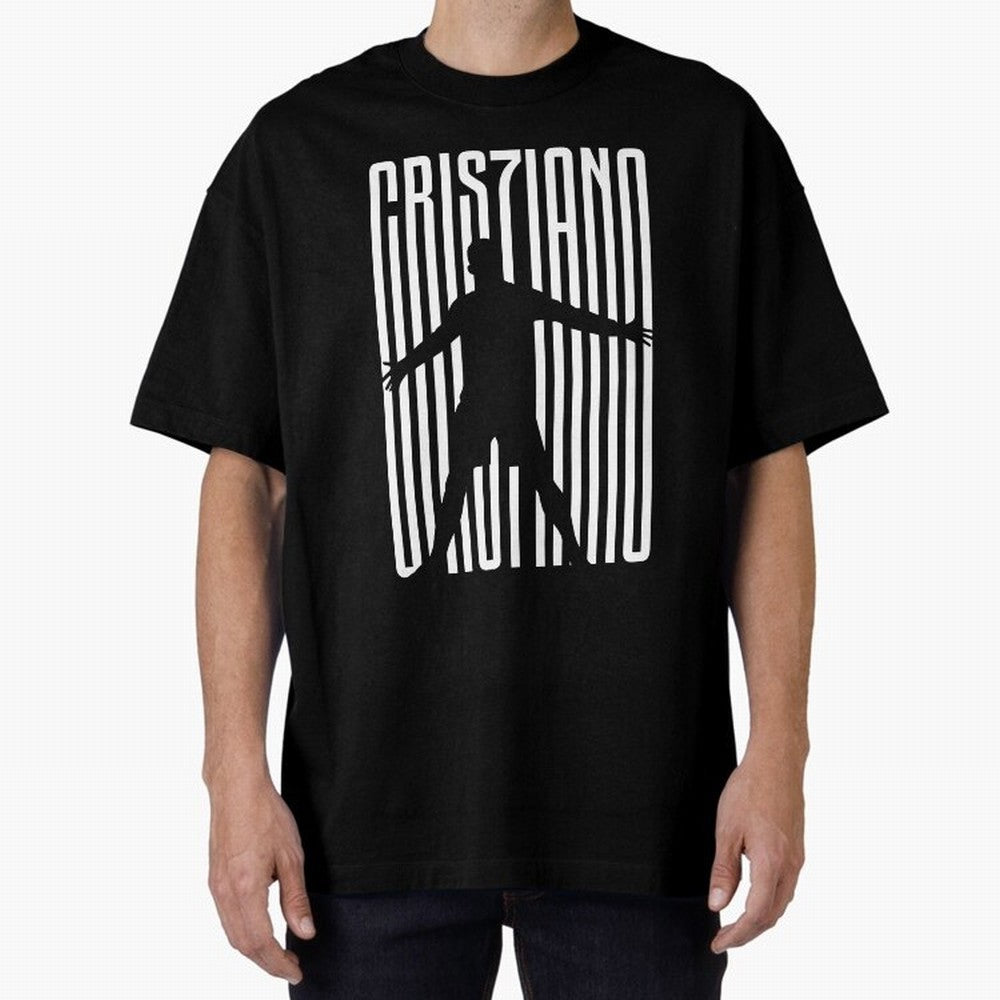 CRIS7IANO RONALDO? Oversized T-Shirt Feel the Trophy Chase of FIFA World Cup 2026 Spirit, Centered on Brazil, Portugal and Argentina, Neymar, Stadium Memories, Football Loyalty, International Chants and Championship Tradition; Great for Supporters
