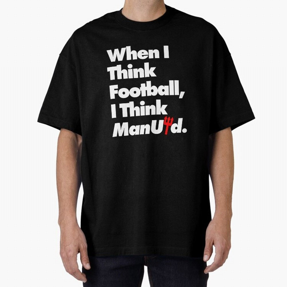 Manchester United Oversized T-Shirt Show Your Tournament Heart for FIFA World Cup 2026 USA Canada Mexico for Fans of CR7 and Messi and France and Portugal, Bringing Stadium Chants, National Pride, Trophy Dreams and Unforgettable Football Memories;