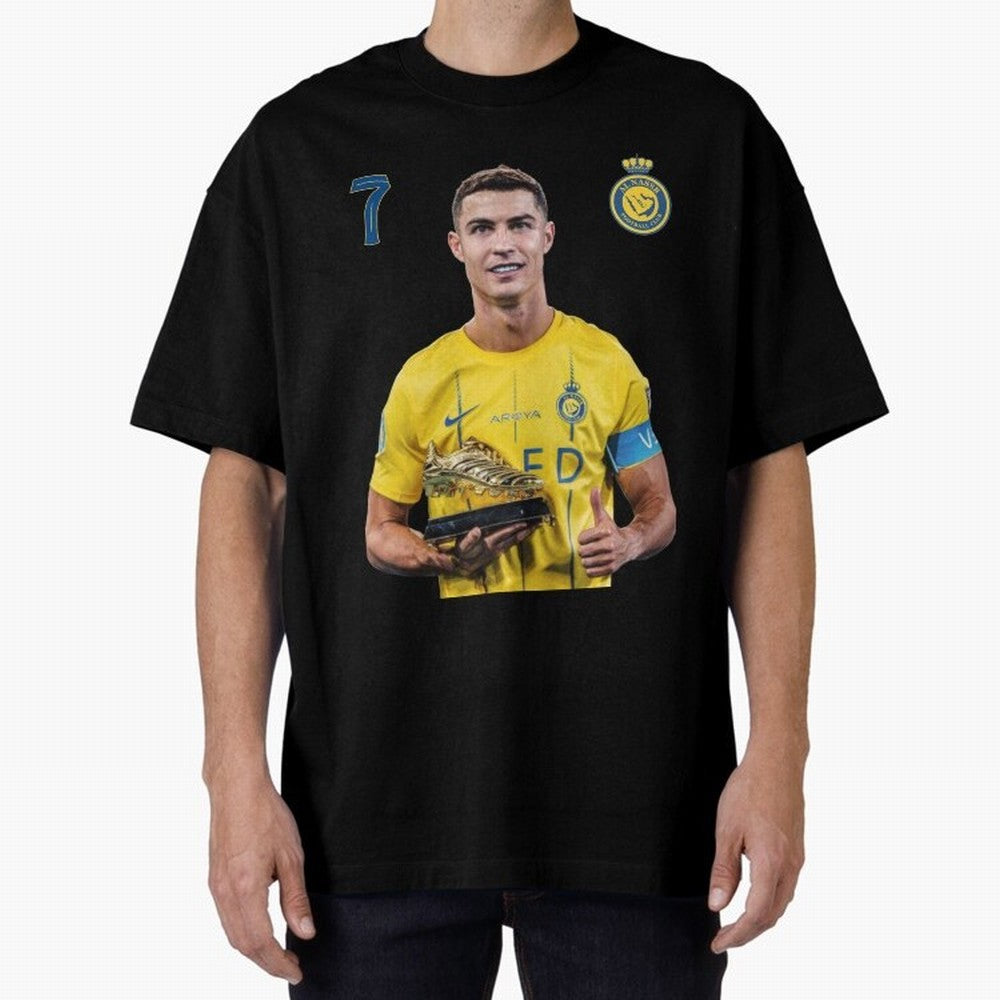 Cr7 cristiano ronaldo red black yellow blue milano real madid ronaldo cr ronaldo cristiano Portugal 7 9 united alnassr al nassr nassr al nassar hilal Oversized T-Shirt Remember Iconic Moments from FIFA World Cup 2026 for Fans of Haaland and Mbappe