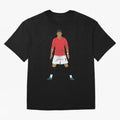 Cristiano Ronaldo MUFC Oversized T-Shirt Experience the Global Stage of FIFA World Cup 2026 Group Stage Centered on Mbappe and Neymar, England Energy, Supporter Pride, Iconic Celebrations, Legendary Names and Global Match Day Energy; Ideal for