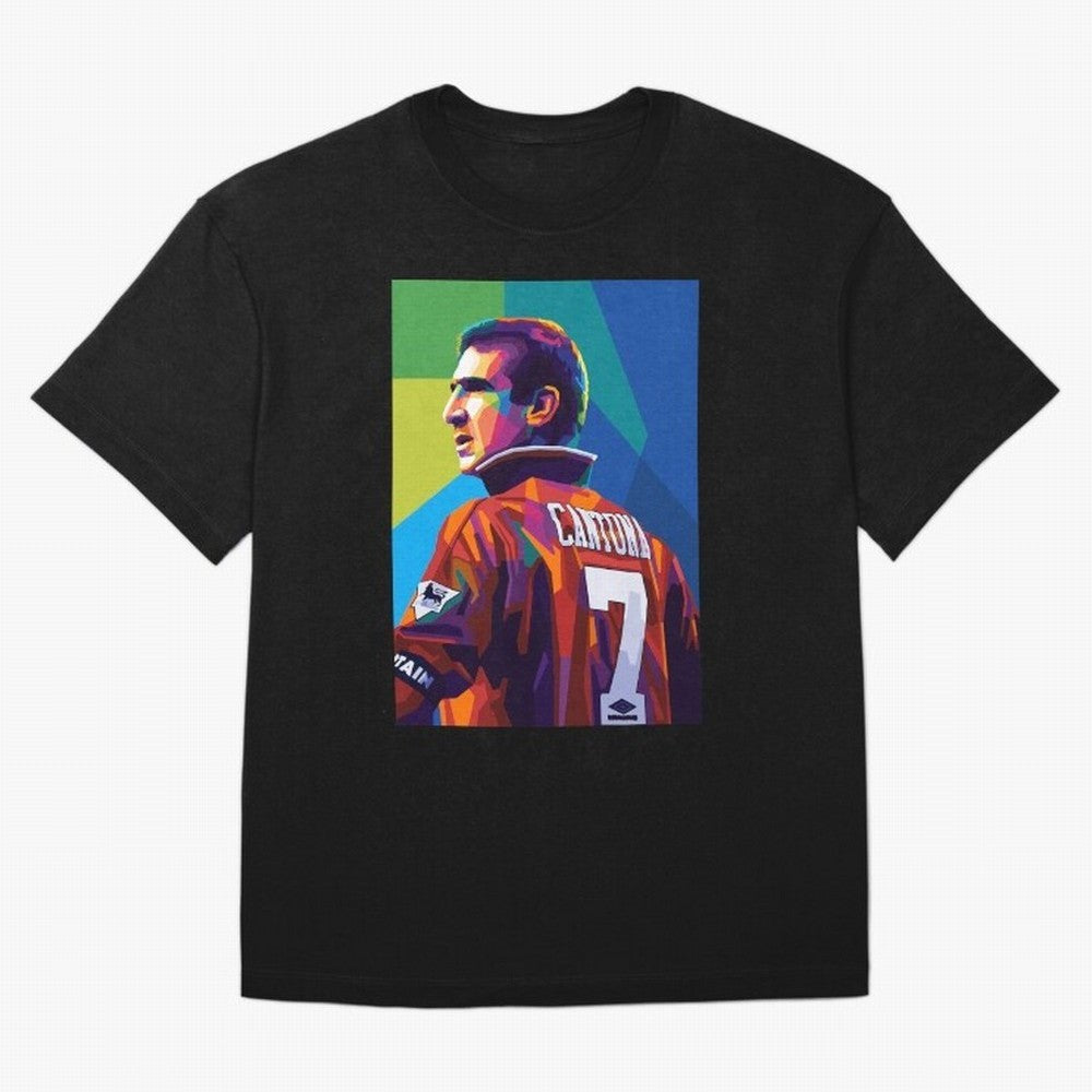 Cantona Man United 7 Pop Art Oversized T-Shirt Fuel the Hype around Match Day Hype around FIFA World Cup 2026 Group Stage, Messi and Cristiano Ronaldo, France, Football Festival Excitement, Trophy Ambitions, Country Rivalries and Star Player Buzz;