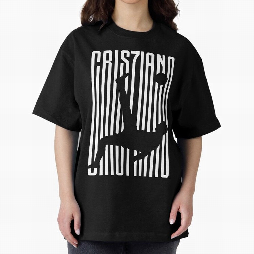 CR7 Juve White Oversized T-Shirt Celebrate Unforgettable Nights in Global Football Passion for FIFA World Cup 2026 Group Stage, Built around CR7 and Messi, Brazil, Portugal and Argentina, Football Passion, Legendary Performances, Festival Vibes and