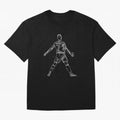 CR7 Cristiano Ronaldo Signature Celebration Siuuuuu Line Art White Oversized T-Shirt Bring Champion Energy into the FIFA World Cup 2026 Group Stage Journey through Haaland and Mbappe Highlights, Brazil, Portugal and Argentina Pride, Stadium