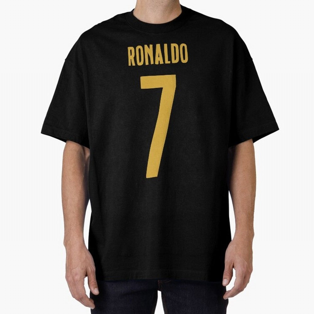 Ronaldo #7 (Portugal) Oversized T-Shirt Bring World Football Passion into FIFA World Cup 2026 USA Canada Mexico Driven by Mbappe, England, France and Netherlands Energy, Sports Nostalgia, International Competition, Famous Players and Unforgettable