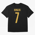 Ronaldo #7 (Portugal) Oversized T-Shirt Bring World Football Passion into FIFA World Cup 2026 USA Canada Mexico Driven by Mbappe, England, France and Netherlands Energy, Sports Nostalgia, International Competition, Famous Players and Unforgettable