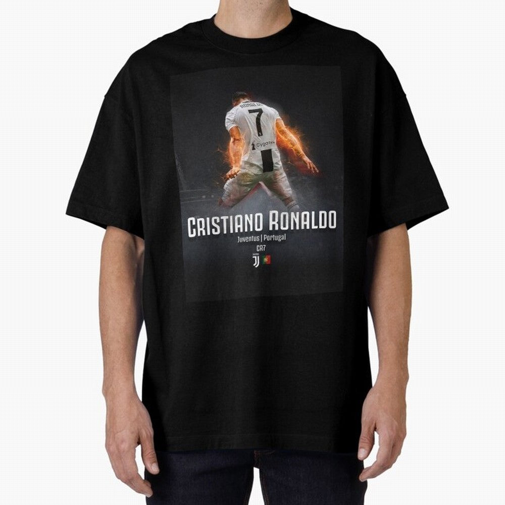 CR7 ¡ï Oversized T-Shirt Fuel FIFA World Cup 2026 USA Canada Mexico Spirit, Centered on Spain, Neymar, Vintage Soccer Flavor, Modern Football Stars, National Flags and Final Night Emotion; Created for Match Day Parties, Soccer Gifts, Fan Photos,