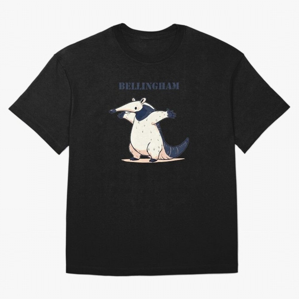 Celebration Bellingham Tamandua Oversized T-Shirt Keep Football History Alive during the FIFA World Cup 2026 Group Stage Journey through Messi, Neymar and Mbappe Highlights, Argentina, France and Brazil Pride, Championship Spirit, Famous Goals,