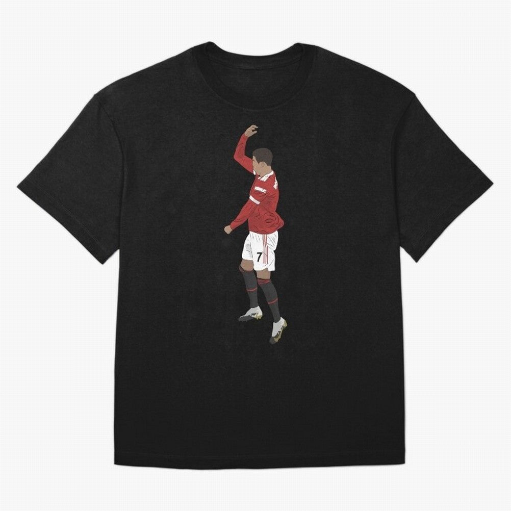 Cristiano Ronaldo Pirouette Siuuuu Goal Celebration Oversized T-Shirt Carry National Pride through FIFA World Cup 2026 for Fans of Mbappe and Spain, Bringing Match Day Excitement, Supporter Culture, Golden Goals and Global Football Passion; Great