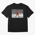 Portugal's Cristiano Ronaldo Oversized T-Shirt Celebrate Rivalries and Pride in FIFA World Cup 2026 Spirit, Connected to England and Germany, Messi, Global Supporter Spirit, Legendary Goals, National Colors and Tournament Celebration; Made for