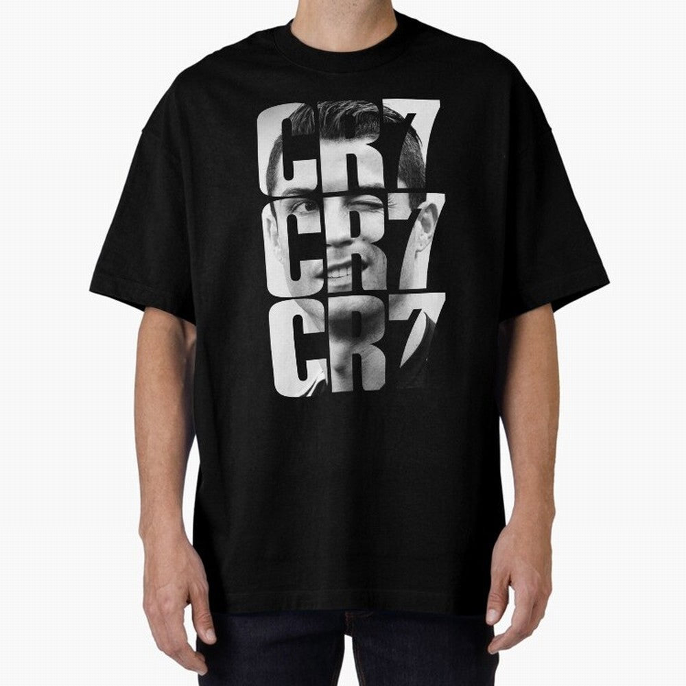 CR7 smile Oversized T-Shirt Bring Match Day Fire to the FIFA World Cup 2026 Group Stage Journey through Mbappe and Neymar Highlights, Germany Pride, Global Supporter Spirit, Legendary Goals, National Colors and Tournament Celebration; Made for