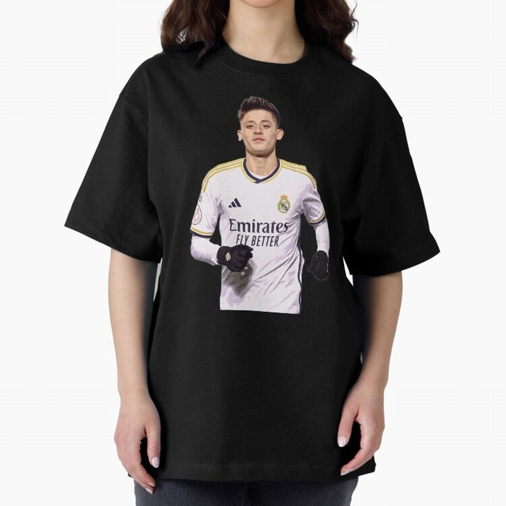 arda guler real madrid Oversized T-Shirt Celebrate Classic Football Spirit in FIFA World Cup 2026 Group Stage for Fans of Haaland and France, Bringing Soccer Culture, Superstar Moments, National Team Dreams and Competitive Fire; Ideal for Football