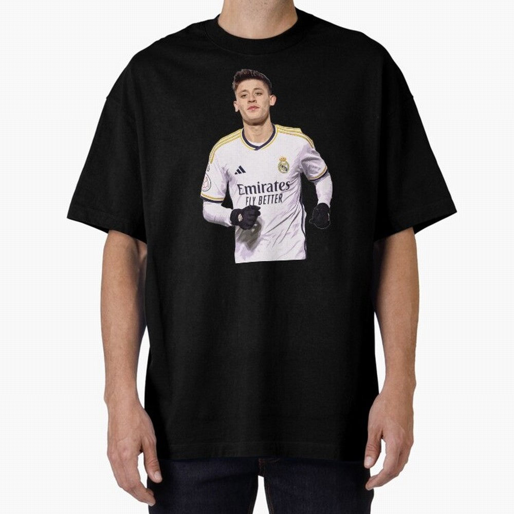 arda guler real madrid Oversized T-Shirt Celebrate Classic Football Spirit in FIFA World Cup 2026 Group Stage for Fans of Haaland and France, Bringing Soccer Culture, Superstar Moments, National Team Dreams and Competitive Fire; Ideal for Football
