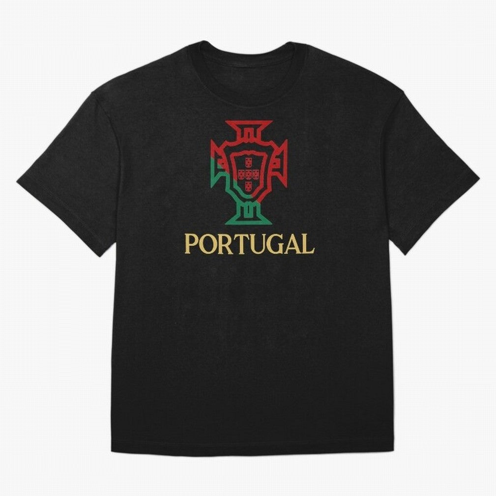 Portugal Tuga D Gold Oversized T-Shirt Bring Match Day Fire to FIFA World Cup 2026 Group Stage Spirit, Featuring Argentina and Brazil, Mbappe, Match Day Excitement, Supporter Culture, Golden Goals and Global Football Passion; Ideal for Football