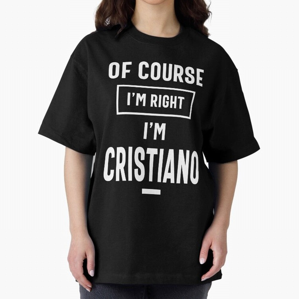 Cristiano Personalized Name Birthday Gift Oversized T-Shirt Celebrate Fan Culture around the FIFA World Cup 2026 USA Canada Mexico Journey through Neymar Highlights, England Pride, Match Day Excitement, Supporter Culture, Golden Goals and Global
