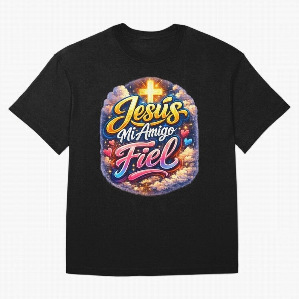 Jesus my faithful friend Oversized T-Shirt Feel International Energy from Global Football Passion for FIFA World Cup 2026, Featuring Haaland and Mbappe, Portugal, Spain and Germany, Championship Spirit, Famous Goals, Roaring Crowds and