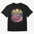 Jesus my faithful friend Oversized T-Shirt Feel International Energy from Global Football Passion for FIFA World Cup 2026, Featuring Haaland and Mbappe, Portugal, Spain and Germany, Championship Spirit, Famous Goals, Roaring Crowds and