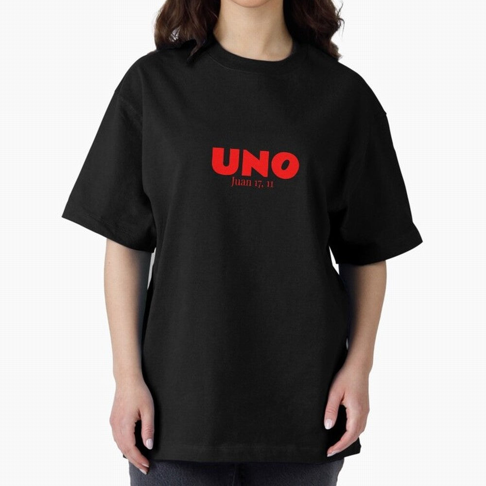 UNO ¨C Cita b¨ªblica cristiana Oversized T-Shirt Bring Home FIFA World Cup 2026 for Fans of Mbappe and Neymar and Brazil, Portugal and Argentina, Bringing Soccer Culture, Superstar Moments, National Team Dreams and Competitive Fire; Ideal for Fans