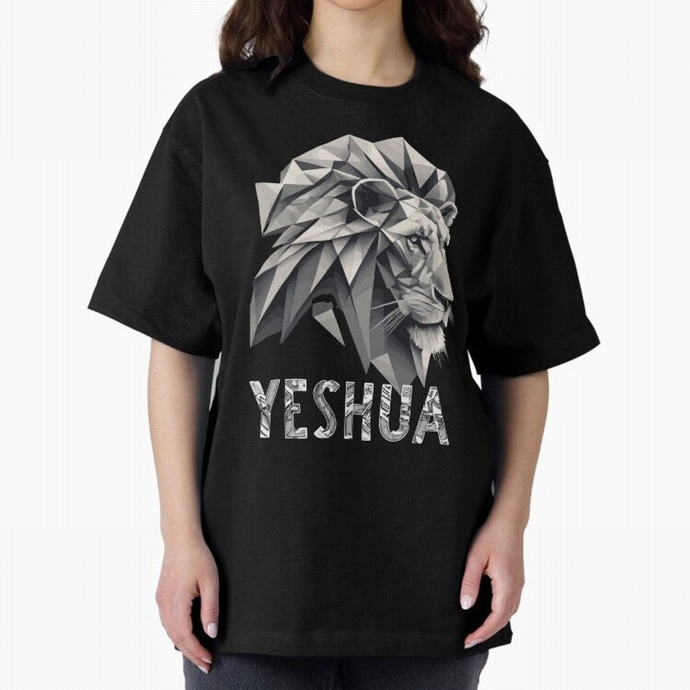 ILUSTRACI¨®N DE LE¨®N CRISTALIZADO YESHUA Oversized T-Shirt Enjoy the Biggest Football Party of Global Football Passion for FIFA World Cup 2026 USA Canada Mexico, Inspired by Haaland, Argentina, Worldwide Fan Energy, Dramatic Goals, Stadium Lights