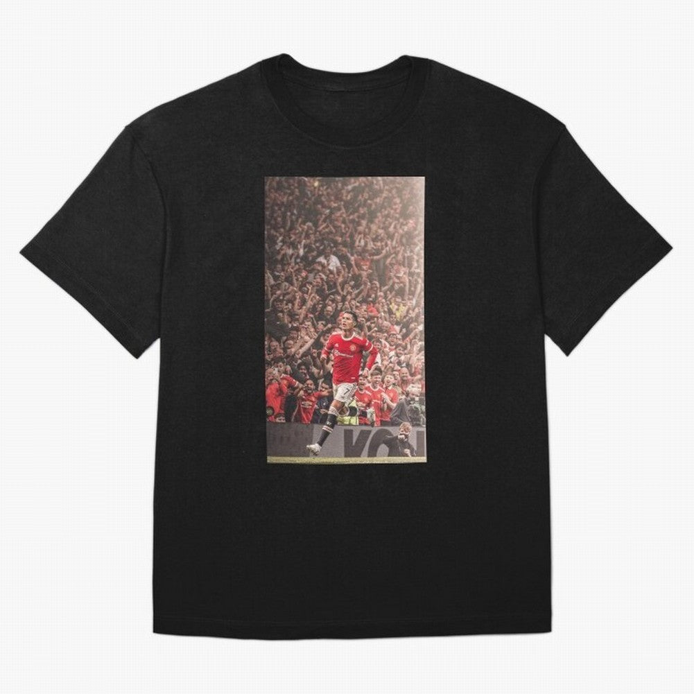 cristiano Oversized T-Shirt Join FIFA World Cup 2026 for Fans of Neymar, Haaland and Cristiano Ronaldo and Spain and Netherlands, Bringing Championship Spirit, Famous Goals, Roaring Crowds and International Football Unity; Perfect for Fans,