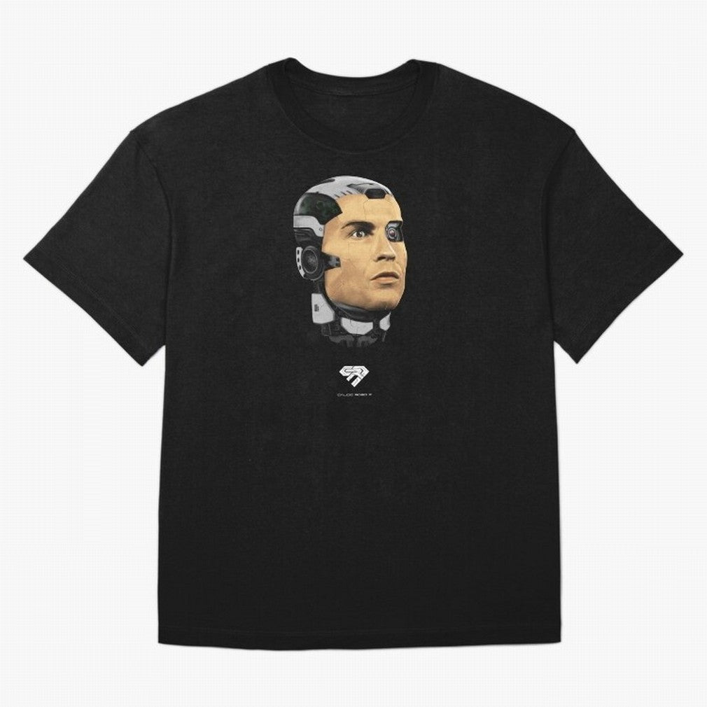 Calcio Robo 7 Oversized T-Shirt Bring Global Tournament Vibes to FIFA World Cup 2026 Group Stage Highlighting Cristiano Ronaldo, Portugal, Spain and Germany Energy, Football Passion, Legendary Performances, Festival Vibes and Supporter Community;