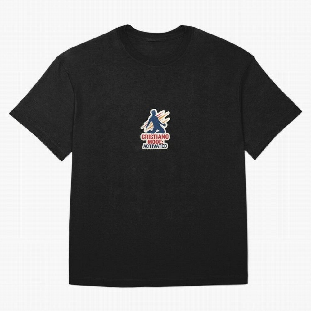 Cristiano Mode: Activated v2 Oversized T-Shirt Keep the Legacy of FIFA World Cup 2026 Group Stage Made for Mbappe, Argentina Energy, Worldwide Fan Energy, Dramatic Goals, Stadium Lights and Championship Celebrations; Built for Supporters Chasing