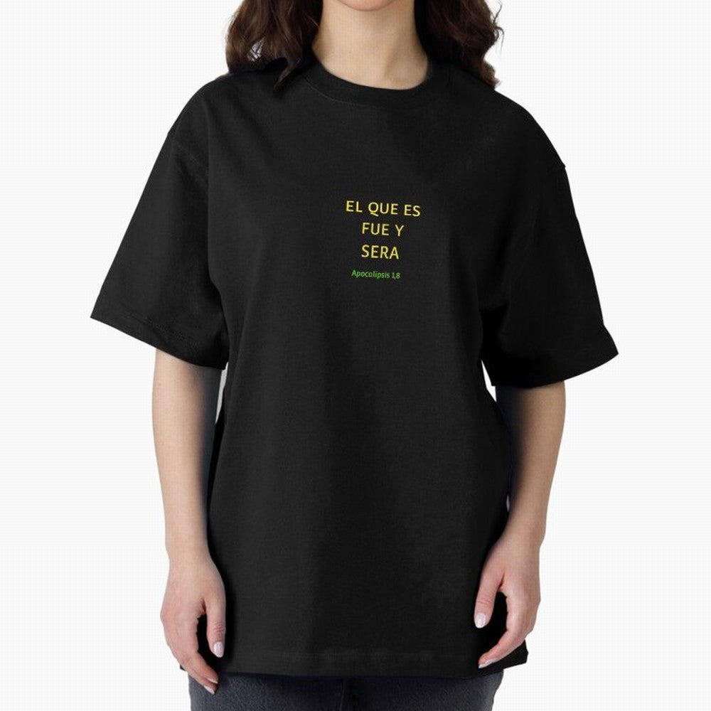 El que es, fue y ser¨¢ ¨C Apocalipsis 1,8 Oversized T-Shirt Bring Match Day Fire to the FIFA World Cup 2026 USA Canada Mexico Journey through Haaland and Mbappe Highlights, Germany Pride, Football History, Final Match Energy, Crowd Noise and Once