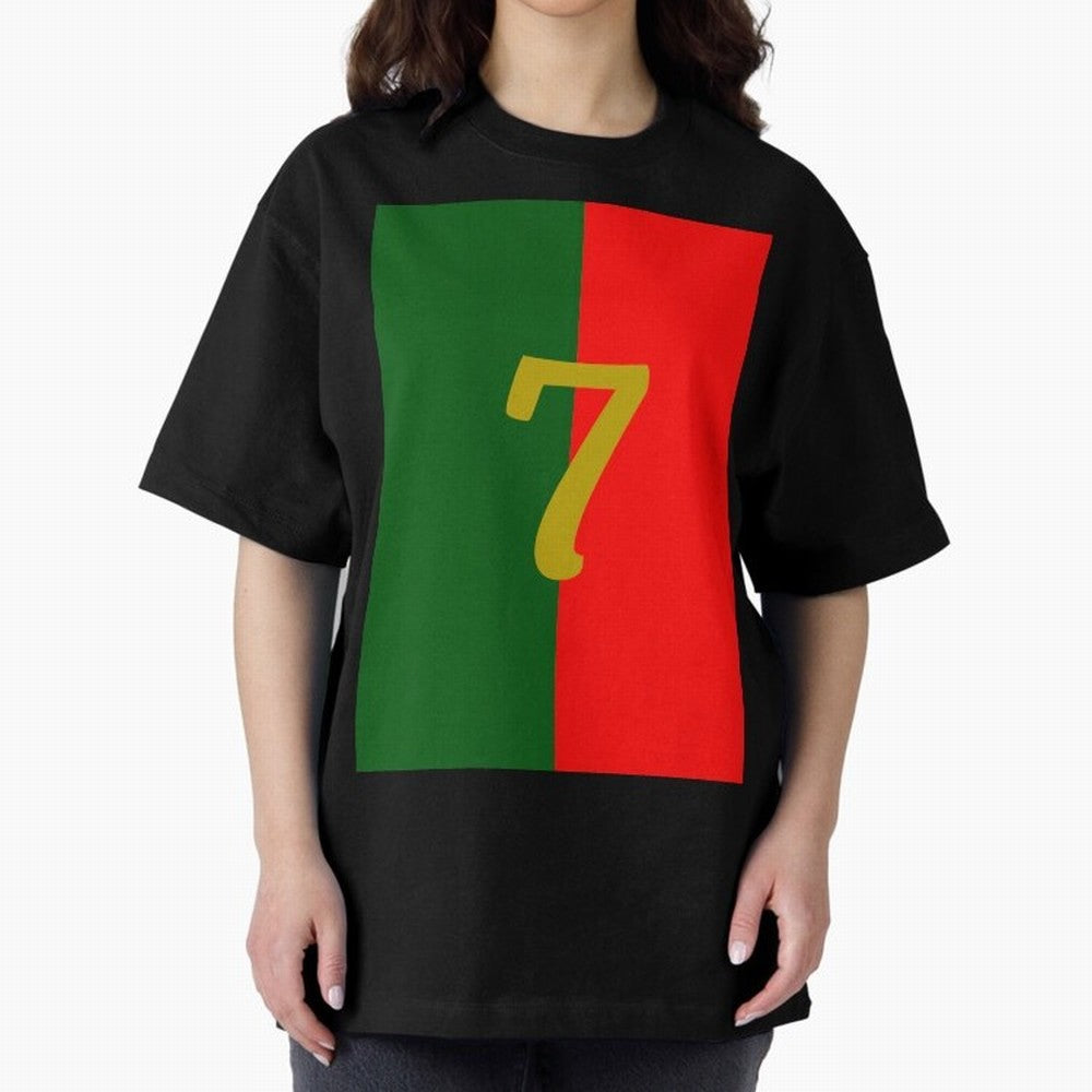 Cristiano Oversized T-Shirt Celebrate the FIFA World Cup 2026 Group Stage Journey through Haaland Highlights, France Pride, Game Day Rituals, Football Legends, Country Pride and the Road to the Final; Built for Supporters Chasing Trophy Dreams,