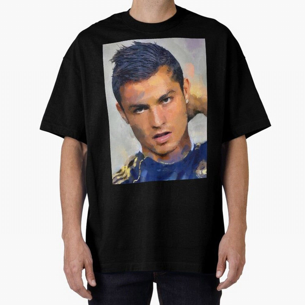 Cristiano Oversized T-Shirt Celebrate Supporters United by FIFA World Cup 2026 Group Stage Spirit, Featuring Germany, Cristiano Ronaldo, Goal Celebration Energy, Supporter Heritage, Football Icons and Worldwide Tournament Joy; Great for Watch