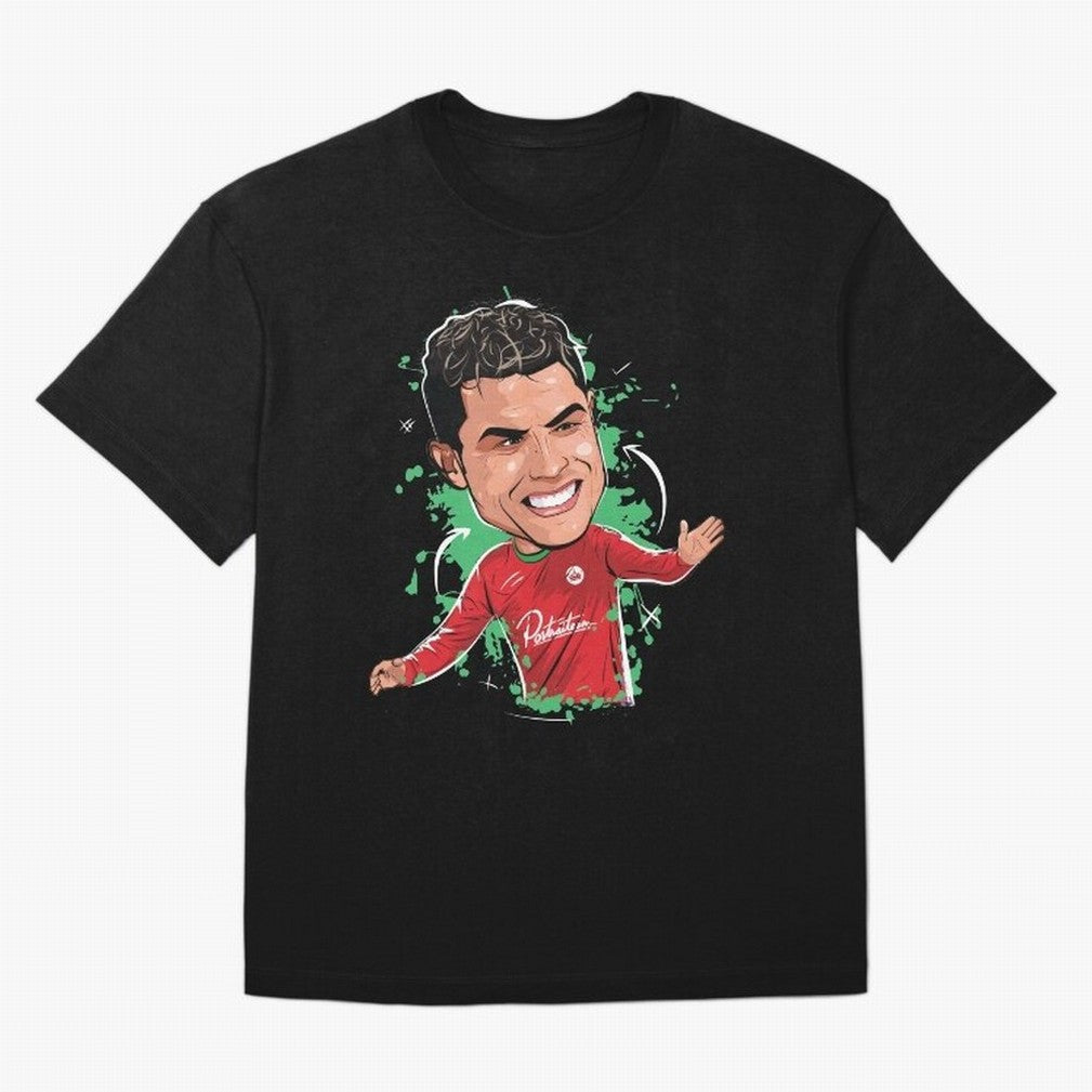Cristiano Oversized T-Shirt Wear the Spirit of FIFA World Cup 2026 Spirit, Highlighting England and Germany, CR7, Supporter Pride, Iconic Celebrations, Legendary Names and Global Match Day Energy; Ideal for Football Dads, Football Moms, Friends,