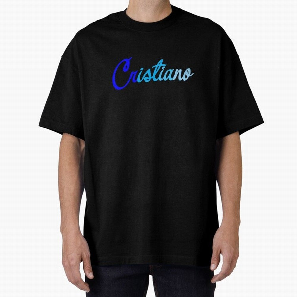 Cristiano Oversized T-Shirt Feel the Trophy Chase of FIFA World Cup 2026 Group Stage for Fans of Haaland and Mbappe and Brazil, Bringing Stadium Memories, Football Loyalty, International Chants and Championship Tradition; Made for Die Hard