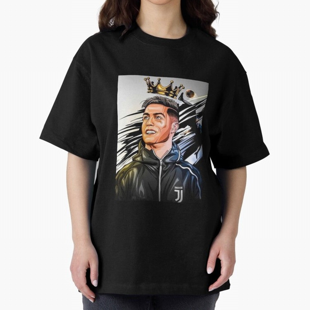 cristiano ronaldo 7 Oversized T-Shirt Show Match Day Excitement for Match Day Hype around FIFA World Cup 2026 USA Canada Mexico, Haaland and Mbappe, Argentina, France and Brazil, Global Supporter Spirit, Legendary Goals, National Colors and