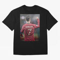 Cristiano Ronaldo CR7 Oversized T-Shirt Show Your Stadium Side during Match Day Hype around FIFA World Cup 2026, Messi and Cristiano Ronaldo, Argentina and Brazil, Stadium Memories, Football Loyalty, International Chants and Championship Tradition;