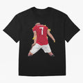 The best player in world Cristiano Ronado Oversized T-Shirt Represent the Passion of Global Football Passion for FIFA World Cup 2026, Made for Mbappe, Spain and Netherlands, Match Day Excitement, Supporter Culture, Golden Goals and Global Football