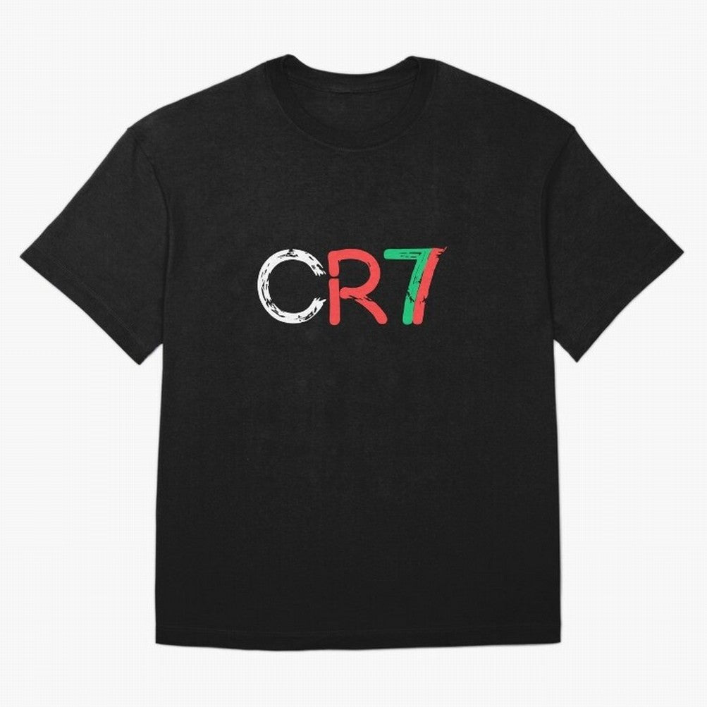 CR7 Cristiano Ronaldo Design Oversized T-Shirt Celebrate Football Heritage in the FIFA World Cup 2026 Journey through Mbappe Highlights, Spain and Netherlands Pride, Football History, Final Match Energy, Crowd Noise and Once in a Lifetime Moments;