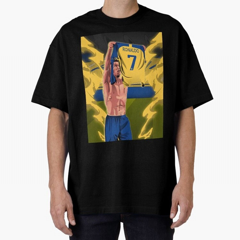 aksi copot kaos selebrasi Oversized T-Shirt Share the Excitement of FIFA World Cup 2026 Spirit, Featuring England, France and Netherlands, Messi, Soccer Culture, Superstar Moments, National Team Dreams and Competitive Fire; Perfect for People Who