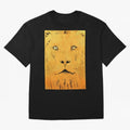 Lion Oversized T-Shirt Bring Global Football Passion for FIFA World Cup 2026 Group Stage, Connected to CR7 and Messi, Argentina and Brazil, Match Day Excitement, Supporter Culture, Golden Goals and Global Football Passion; Made for Collectors Who