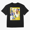 Cr7 Al Nassr Oversized T-Shirt Show Fan Pride Across the FIFA World Cup 2026 Journey through Haaland and Mbappe Highlights, England, France and Netherlands Pride, Global Supporter Spirit, Legendary Goals, National Colors and Tournament Celebration;