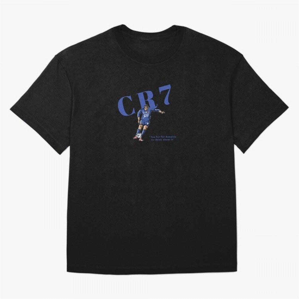 CR7. Oversized T-Shirt Spotlight Global Football Passion for FIFA World Cup 2026 USA Canada Mexico, Filled with Mbappe and Neymar, Spain, Football Passion, Legendary Performances, Festival Vibes and Supporter Community; Perfect for Supporters Who