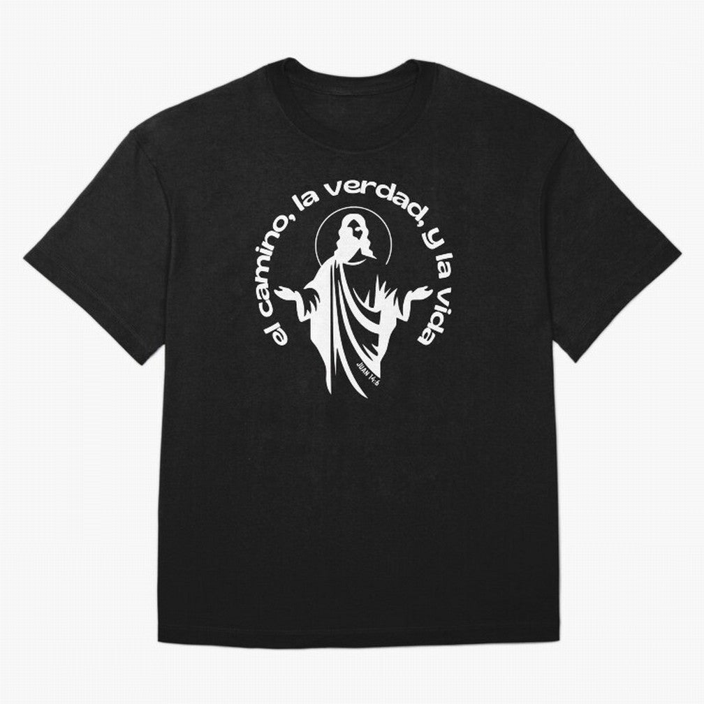 el camino, la verdad, y la vida Oversized T-Shirt Celebrate Every Goal in FIFA World Cup 2026 Group Stage Featuring Neymar, Haaland and Cristiano Ronaldo, Spain and Netherlands Energy, Global Supporter Spirit, Legendary Goals, National Colors and