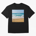 WALK BY FAITH - Through the Storm - Ocean Wave Art Oversized T-Shirt Celebrate Supporters United by FIFA World Cup 2026 USA Canada Mexico for Fans of Cristiano Ronaldo, Haaland and CR7 and England, Bringing Stadium Chants, National Pride, Trophy