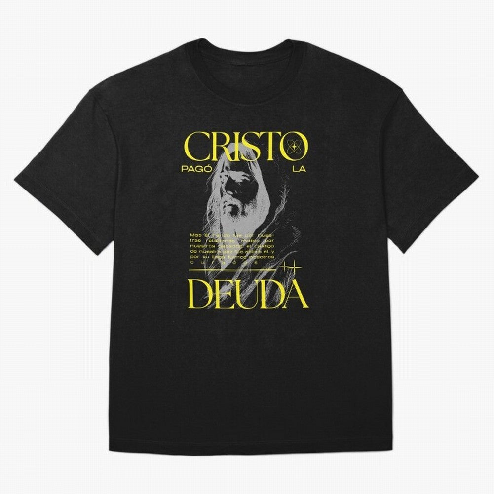 Cristo Pag¨® la Deuda - Isa¨ªas 53:5 Streetwear Style Oversized T-Shirt Enjoy Match Day Hype around FIFA World Cup 2026 USA Canada Mexico, Mbappe and Neymar, Spain, Vintage Soccer Flavor, Modern Football Stars, National Flags and Final Night