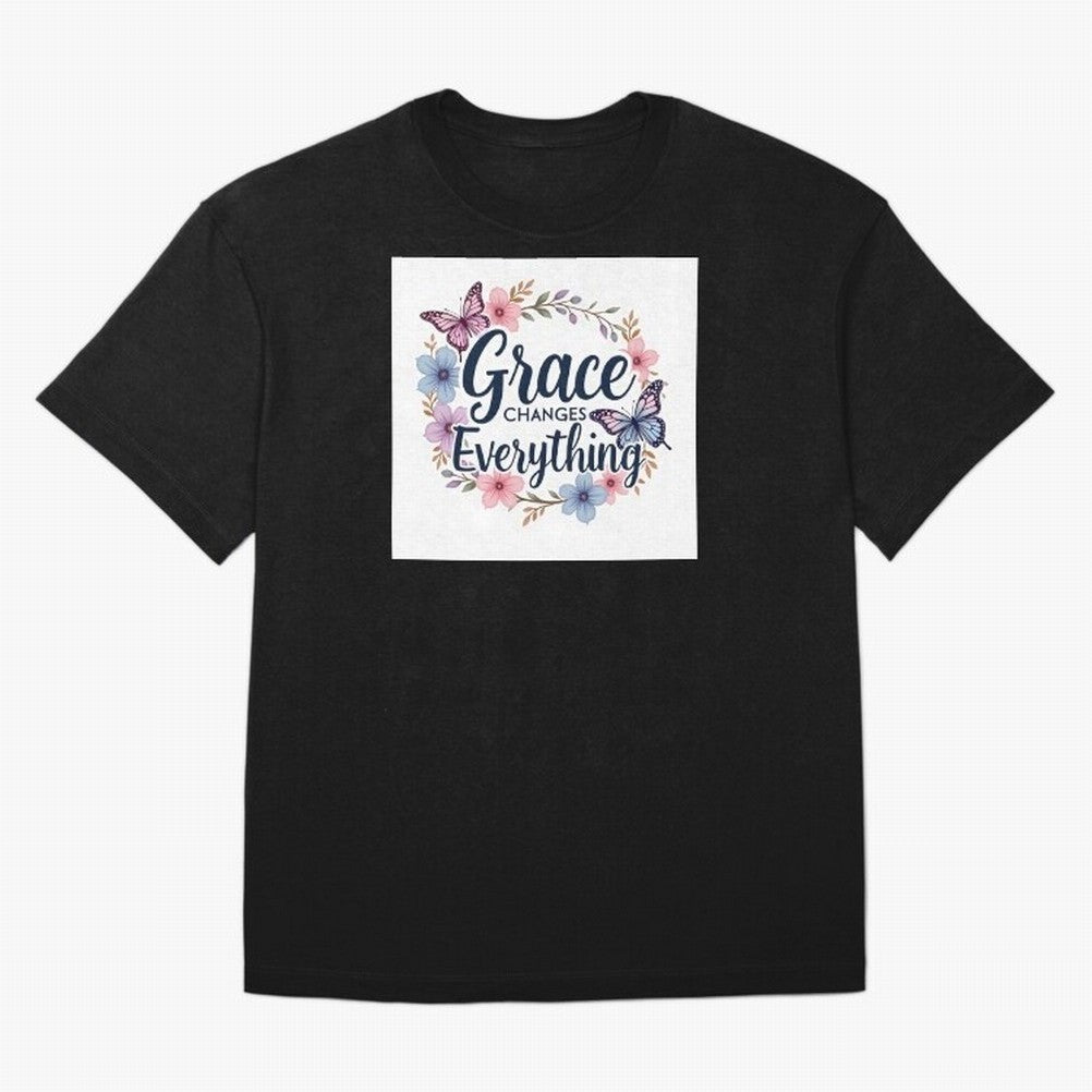 Grace Of God Changes Everything Oversized T-Shirt Celebrate National Team Dreams in Match Day Hype around FIFA World Cup 2026 USA Canada Mexico, CR7, France and Portugal, Match Day Excitement, Supporter Culture, Golden Goals and Global Football
