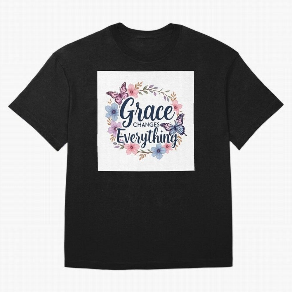 Grace Changes Everything T Shirt Oversized T-Shirt Bring International Match Energy to the FIFA World Cup 2026 USA Canada Mexico Journey through Messi Highlights, Brazil Pride, Soccer Culture, Superstar Moments, National Team Dreams and Competitive