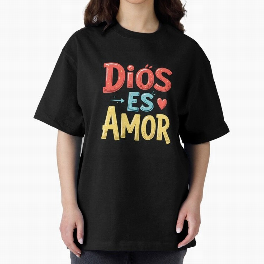 Dios Es Amor T Shirt Oversized T-Shirt Bring Home FIFA World Cup 2026 Group Stage for Fans of Cristiano Ronaldo, Haaland and CR7 and Brazil, Portugal and Argentina, Bringing Football Festival Excitement, Trophy Ambitions, Country Rivalries and Star