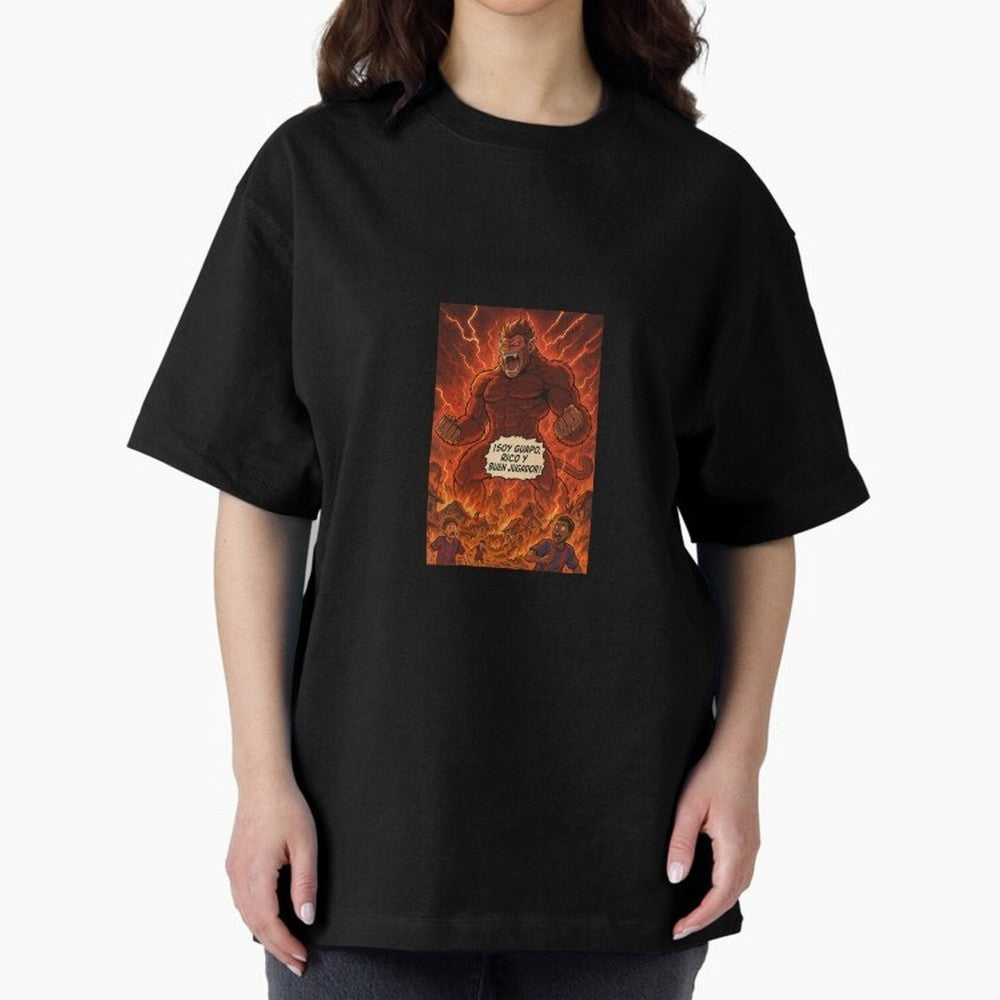 Cristiano monster Oversized T-Shirt Feel International Energy from FIFA World Cup 2026 USA Canada Mexico Centered on Haaland, Argentina Energy, Match Day Excitement, Supporter Culture, Golden Goals and Global Football Passion; Ideal for Football